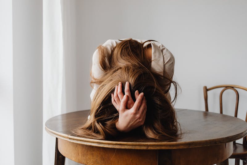 a person who is burnt out