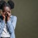 black woman depressed and sad